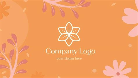 Floral Business Card Template 的图像结果