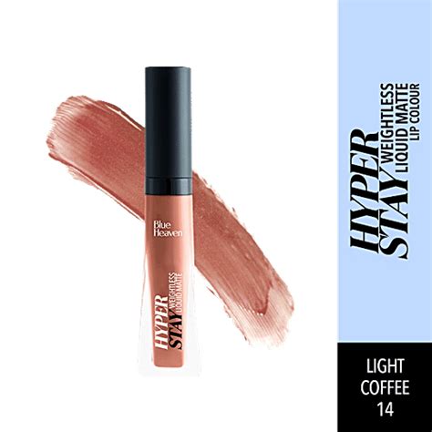Buy Blue Heaven Hyper Stay Weightless Liquid Matte Lip Colour - Non ...