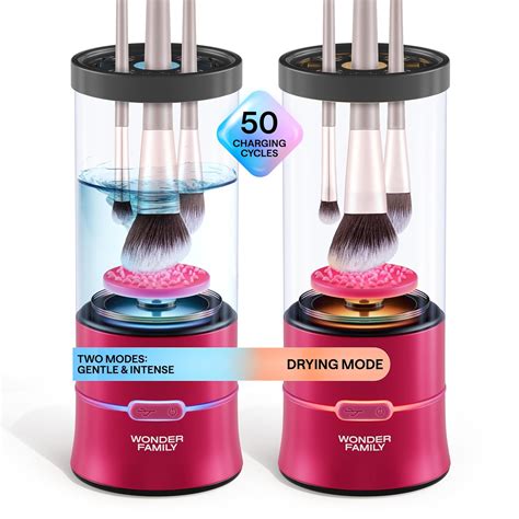 Amazon.com: 2-in-1 Electric Makeup Brush Cleaner Machine - Clean and ...