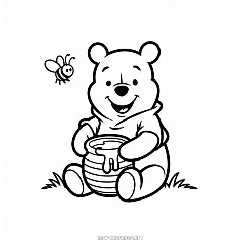 Disney Bear Easy Drawing | Easy Drawings