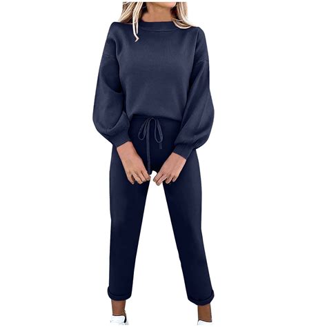 AOOCHASLIY Sweat Suits for Women Clearances Jogging Suits Pullover ...