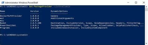Install NuGet PowerShell 的图像结果