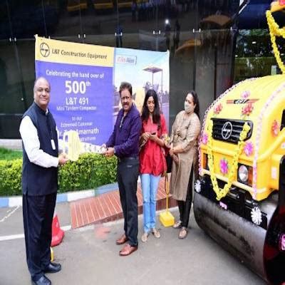 L&T delivers 500th Mini Compactor