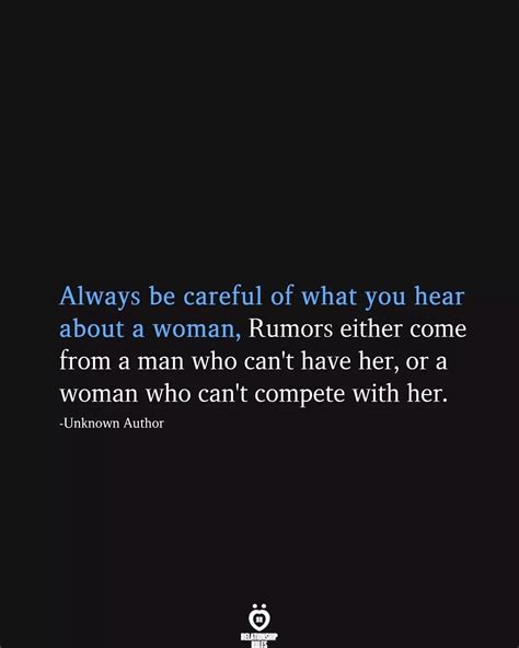 Always Be Careful Of What You Hear About A Woman. Pictures, Photos, and ...