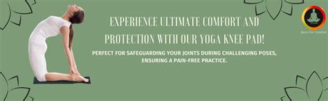 VEDAM; BORN FOR COMFORT TPE Foam Yoga pratice pad- Bottle Green| Knee ...