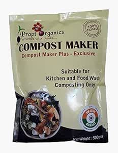 Prapt Organics Anaerobic Microbes for Wet Waste - Compost Maker (500 ...