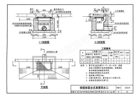 雨水井图集，16S518雨水口图集？-营销圈