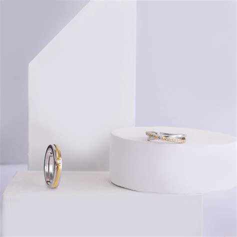 Discover Linked Hearts CZ Silver Couple Rings | Paksha - Paksha India