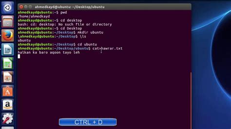 05 Linux How to Create Directory, Edit and Save File using Terminal ...