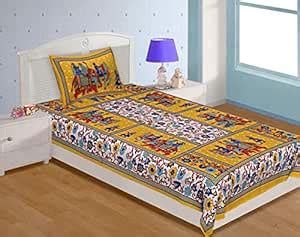 Buy BedZone Cotton 180 TC Comfort Rajasthani Jaipuri Traditional Bed ...