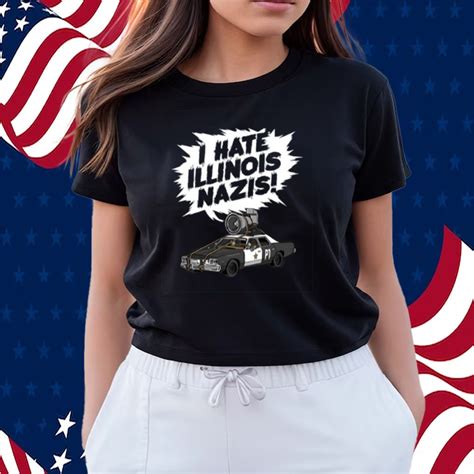 I Hate Illinois Nazis Shirt - Shirts owl