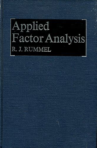 Applied factor analysis : Amazon.in: Books