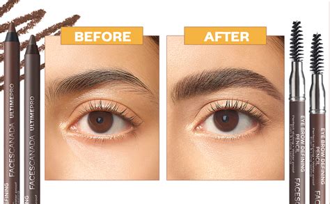FACES CANADA Ultime Pro Eyebrow Defining Pencil - Tan 01, 1.2 g | Gel ...