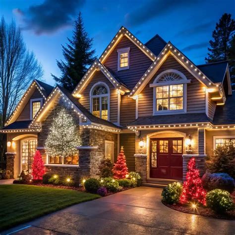 87 Magical Christmas Light Ideas For Your House: Outdoor & DIY ...