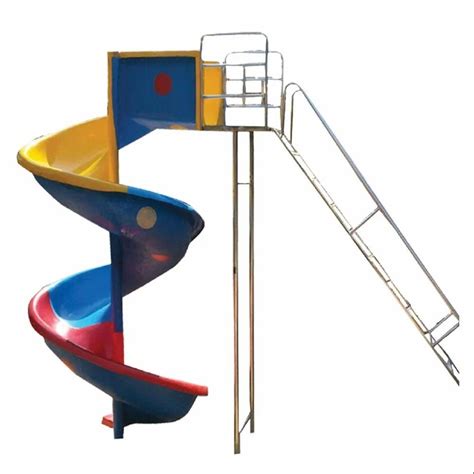 Outdoor Playground Equipment - 4 Ft Spiral Slide Wholesale Trader from ...