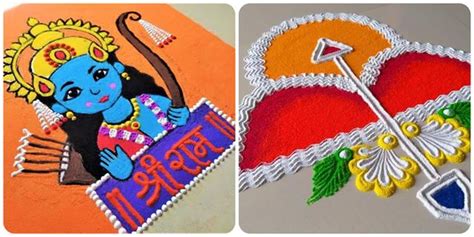 राम आएंगे तो अंगना सजाऊंगी! रामलला के स्वागत के लिए बेस्ट Rangoli ...