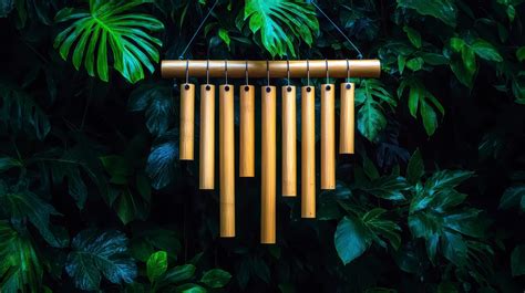 Tuned Bamboo Wind Chimes