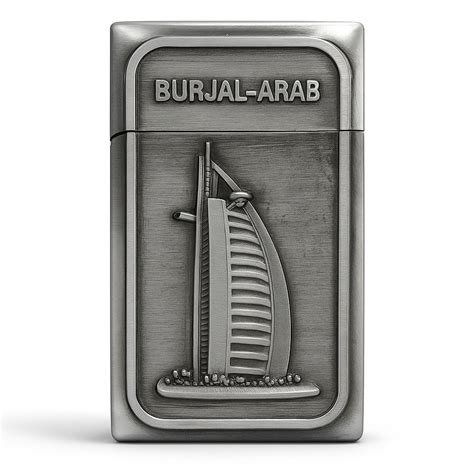Burj Al Arab – Vintage Brass Finish | Jet Flame Torch - Silver – First Dot