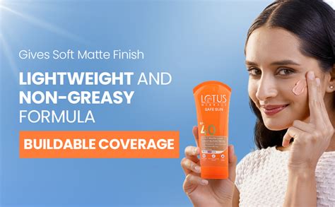 Lotus Herbals Safe Sun 3 In 1 Tinted Daily Sunscreen SPF 40 PA ...