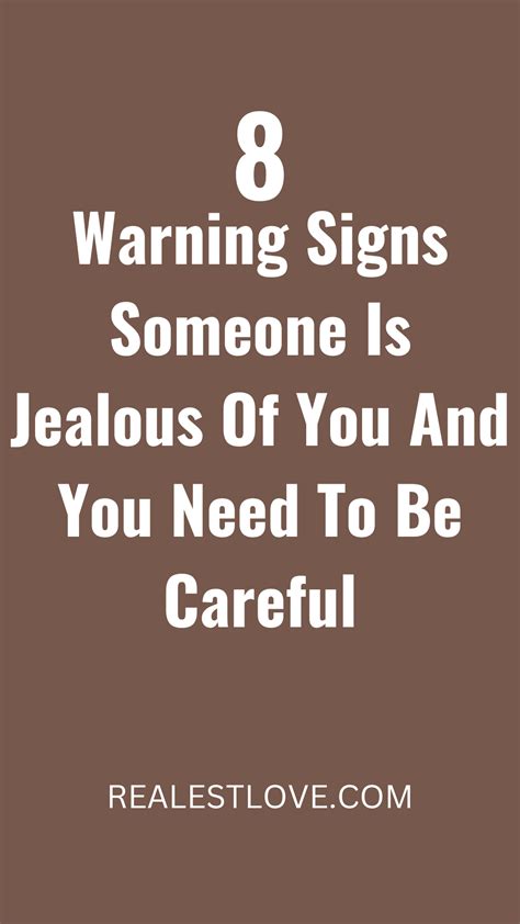 8 Warning Signs Someone Is Jealous Of You And You Need To Be Careful | Jealous of you, Signs of ...