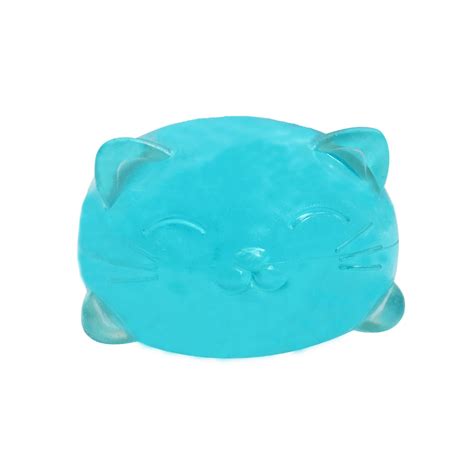 Squishy Cat | Multicolored | Washable & Reusable | Anxiety Relief Toy ...
