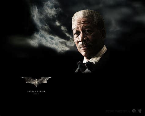 Batman Begins. Lucius Fox. Morgan Freeman. | Batman begins, Batman ...