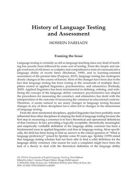 Development of Language Testing 的图像结果
