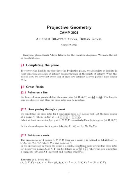 Image result for Projective Geometry PDF