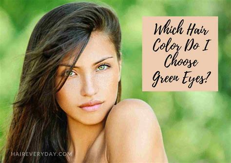 What Color Matches Green Eyes at Leo Gatehouse blog