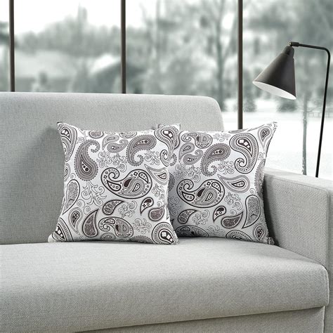 Buy aurave Cotton 144 TC Cushion Cover (16"x16"_Brown) Online at Low ...