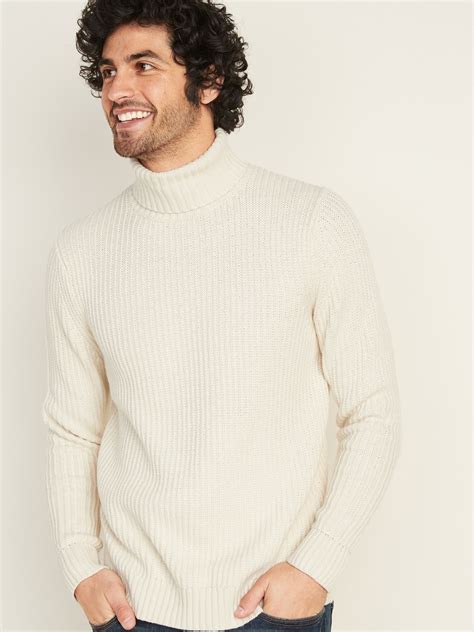 Mens White Cotton Turtleneck Short Sleeve at Elizabeth Gunther blog