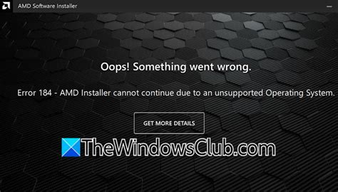 Image result for Version of AMD Radeon Software Not Compatible