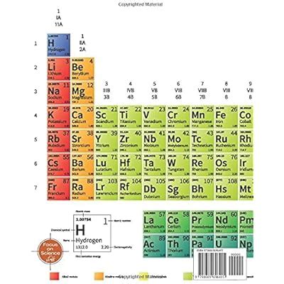 Cornell Notebook. The Periodic Table of the | Ubuy India