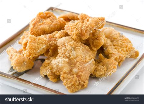 Crispy Fried Chicken Skins Stock Photo 694960093 | Shutterstock