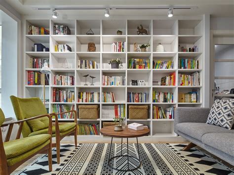91平北欧风公寓，设计师把客厅打造成了图书馆！_装修达人_装修头条_齐家网