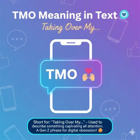 TMO Meaning in Text Examples, Usage & Tips