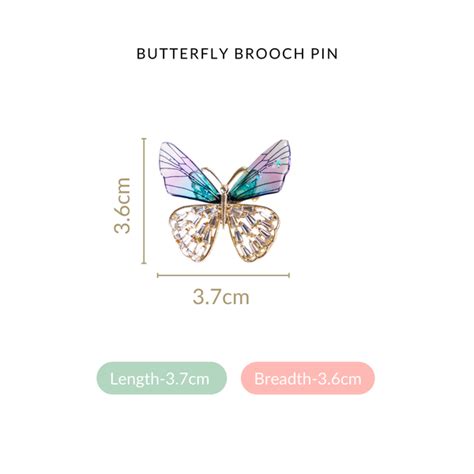 Butterfly Brooch Pin Online - Premium Beauty Accessory | Nestasia