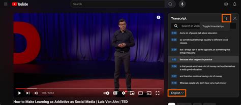 How to Copy YouTube Video Transcript 的图像结果
