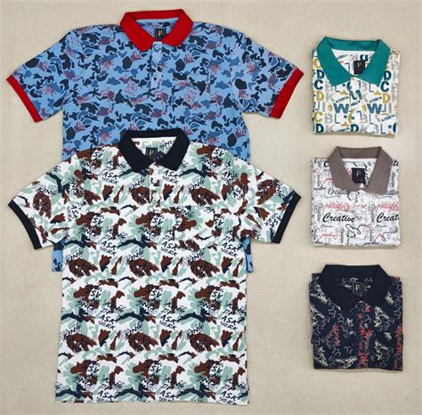 Combo of 5 Printed Polo T Shirts Rs. 999 Only – Namma Colors