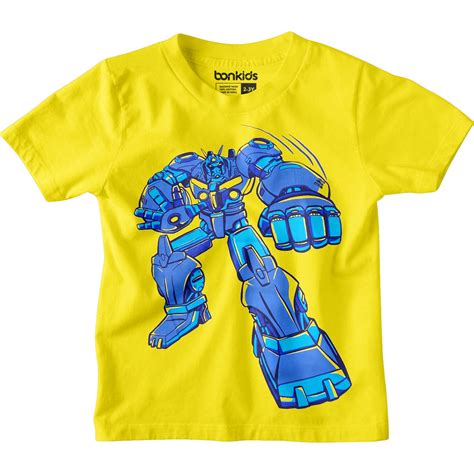 Transformer Yellow Boys T-SHIRT – BONKIDS