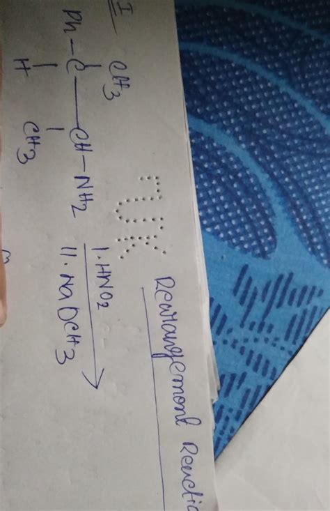 Haloalkane and haloaren's Rearrangement Reaction? - Brainly.in