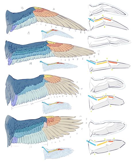 B.I.A on Twitter | Bird wings, Wings drawing, Wings