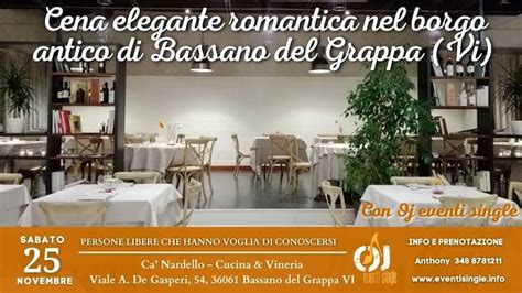 Sabato 25 Novembre 2023 Cena elegante romantica nel borgo antico di ...