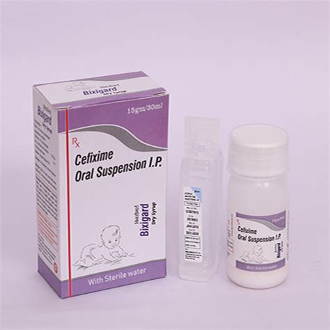 Bixigard - Cefixime Oral Suspension IP - Biomax Biotechnics Pvt. Ltd