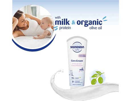 Buy Sanosan Baby Milk Protein Care Cream Online at Best Price | Clinikally