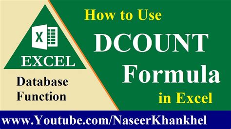 Image result for DCount Examples