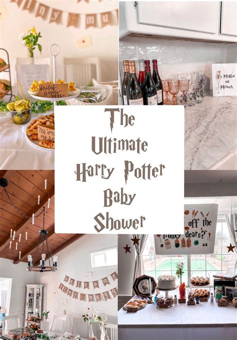 The ultimate harry potter baby shower – Artofit
