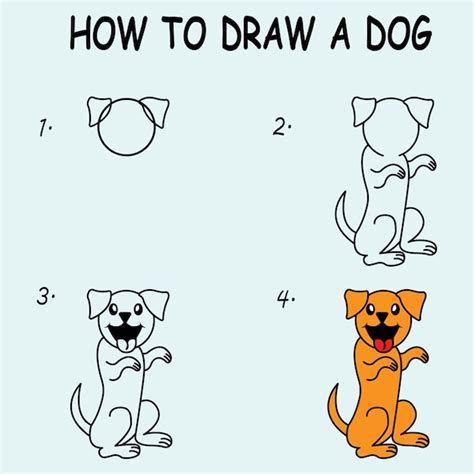 Image result for Tutorial Draw Dog