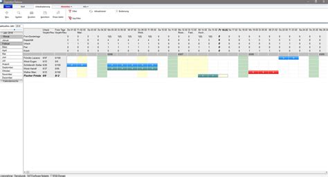RATIOsoftware - RatioWw Urlaubsplaner - Übersichtliche Kalenderansicht ...
