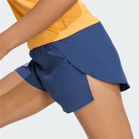 adidas Adizero Essentials Running Split Shorts - Blue | adidas India